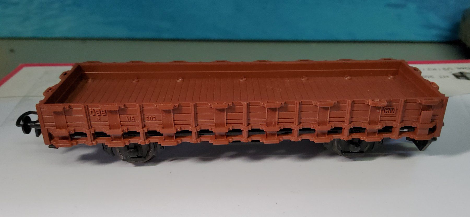 Liliput Modellini di ferrovie: 2 Liliput Eisenbahnwagen H0 – Usato da Grüningen venduto da VENOM59 3