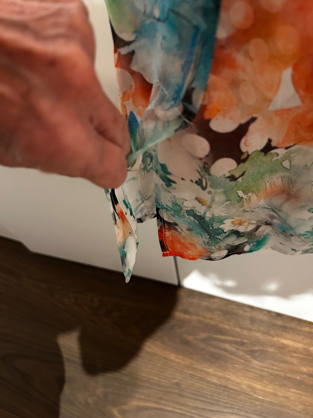 Camicette: Raffinierte Seidenbluse bunt Sommer – Nuovo (secondo la descrizione) da Scherz venduto da Mandarine8 1