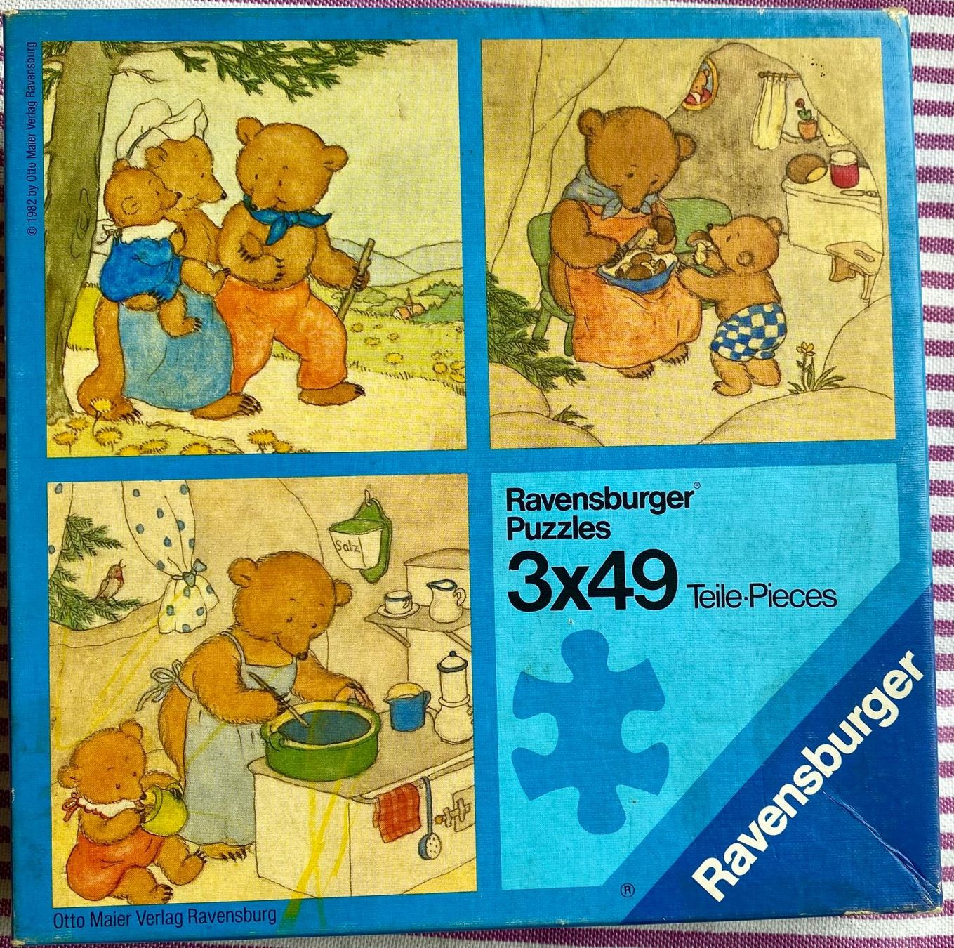 Ravensburger Puzzles: Ravensburger Puzzle 3 x 49 Teile – Gebraucht aus Krauchthal von SamsPuce