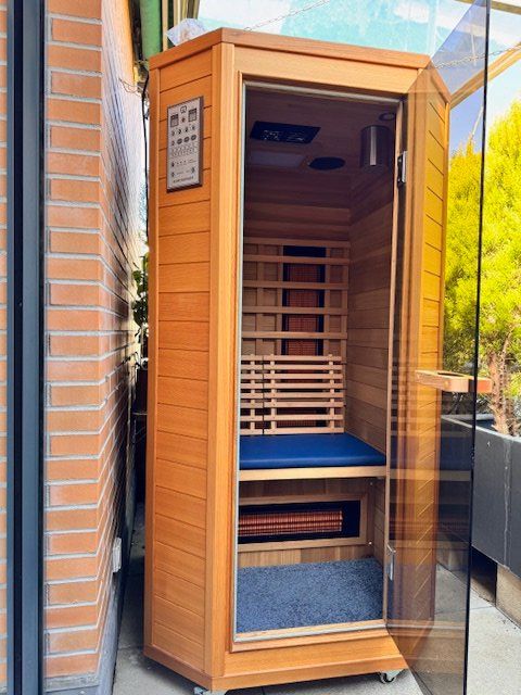 Ein-Personen Sauna / Infrarotkabine, neuwertig 2