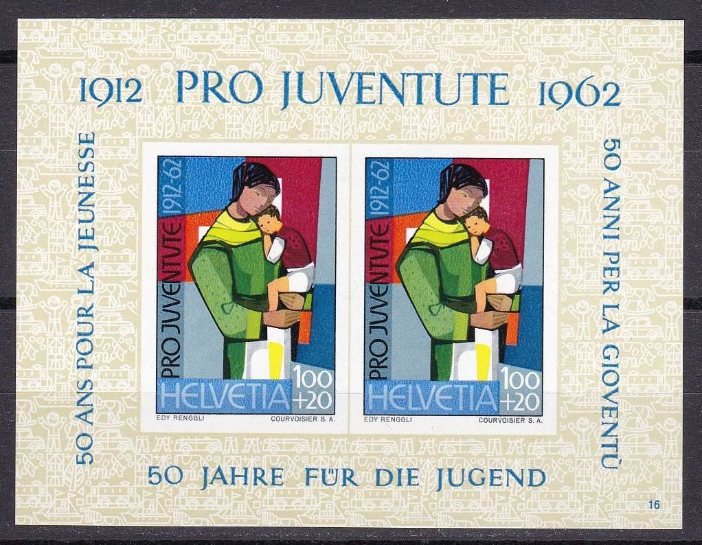 Tutti i francobolli: Pro Juventute, 1962, postfrisch** – Nuovo (secondo la descrizione) da Lupfig venduto da lubor 1