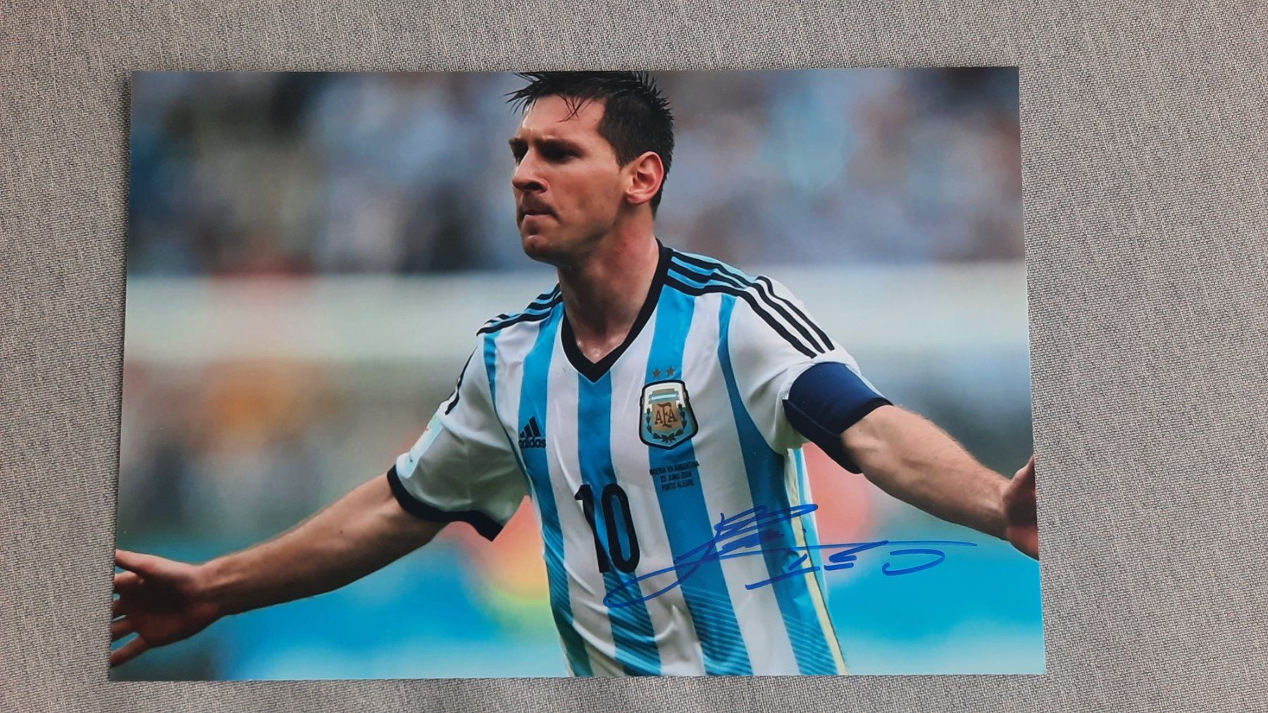 Autographes: Autogramm Lionel Messi – D'occasion à Schmerikon par Olympia04