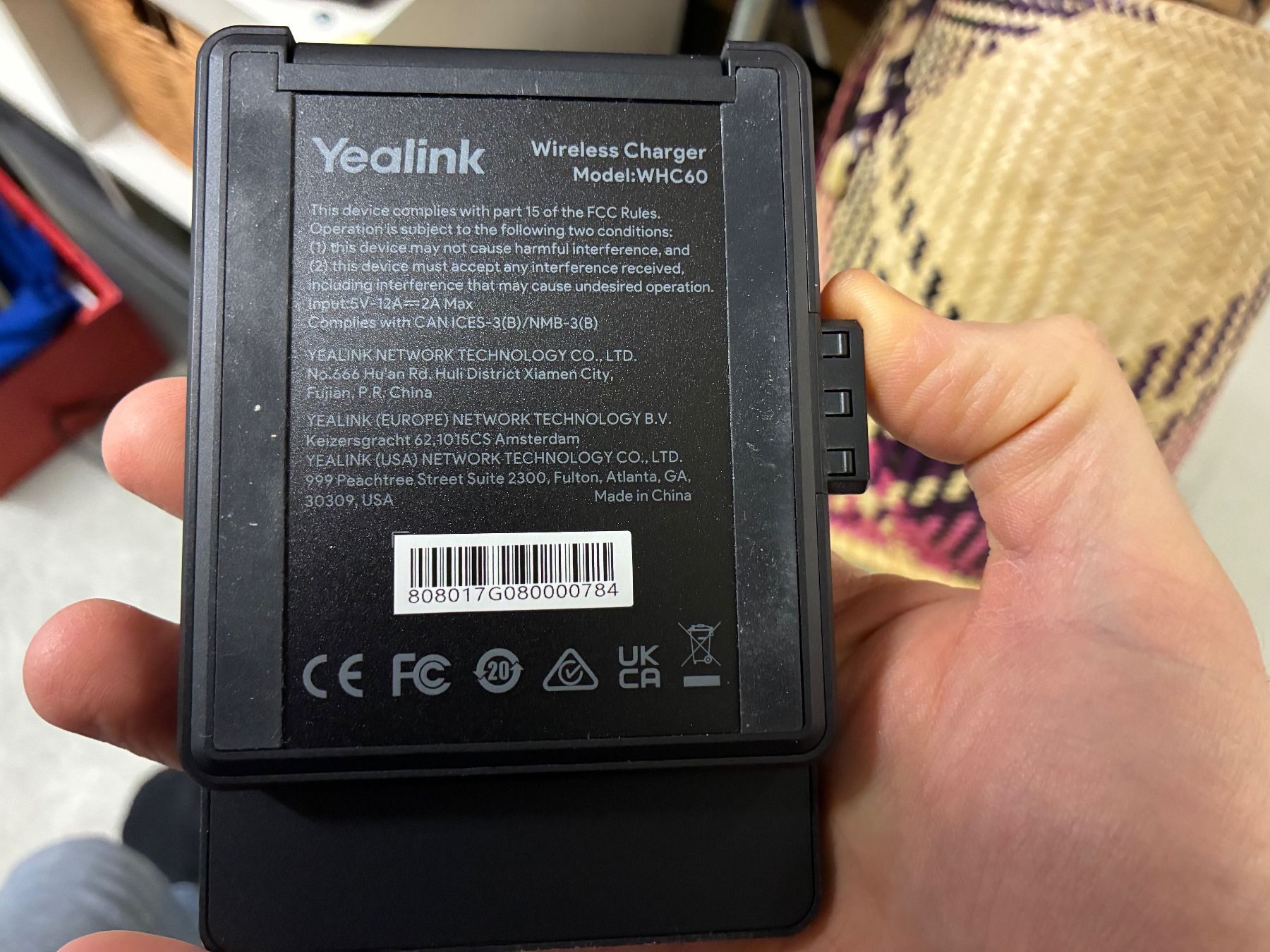 Ladegeräte: Yeahlink WHC60 Wireless Charger – Gebraucht aus Ostermundigen von Pady79 1