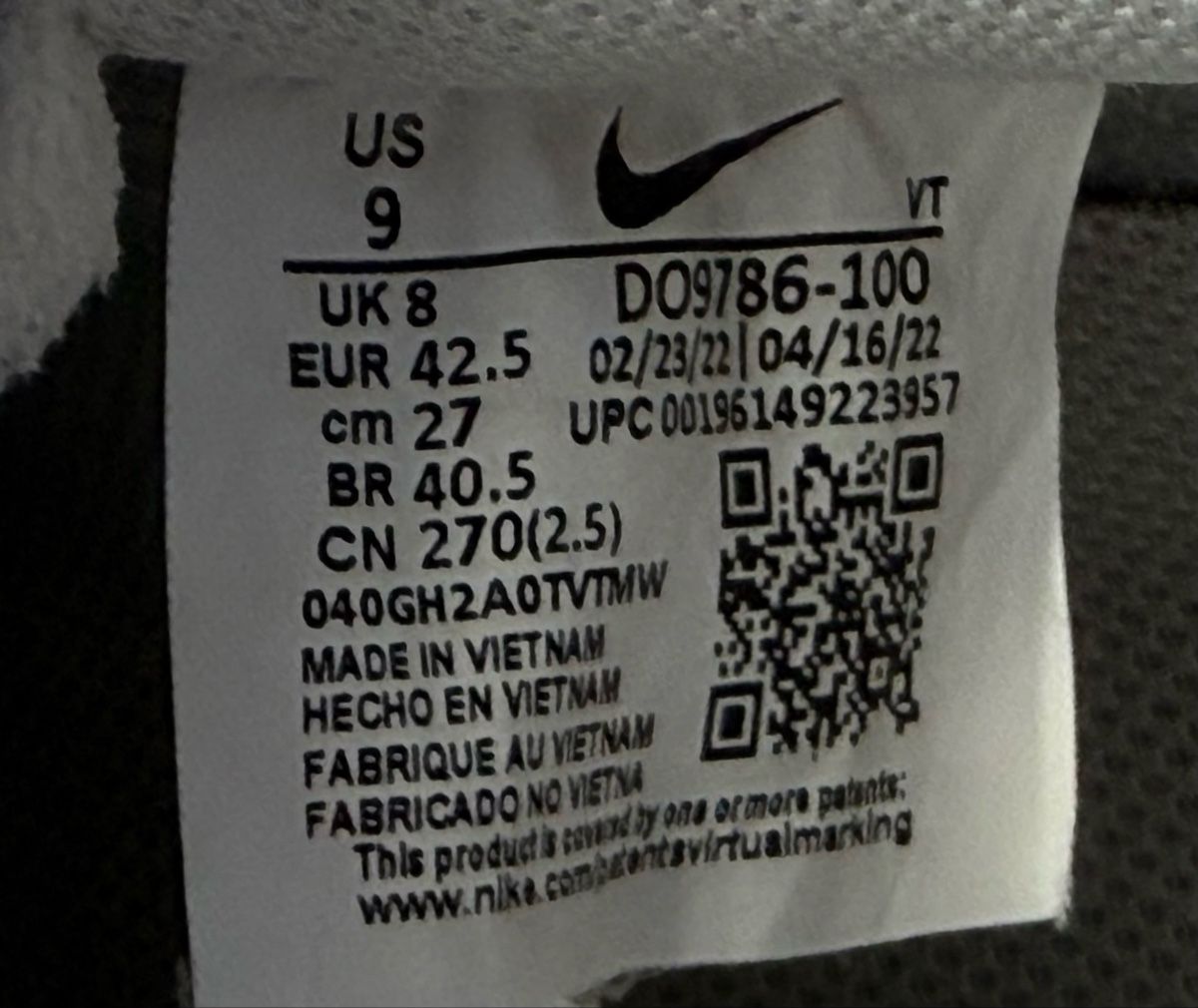 Nike Scarpe da uomo: Nike Air Force 1 Blue Chill gr 42.5 – Usato da Muhen venduto da mauyo 5