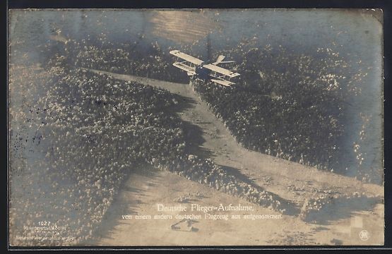 Cartoline postali: Foto-AK Sanke Nr. 1027: Flugzeug von ein – Usato da Berlin venduto da bartko-reher