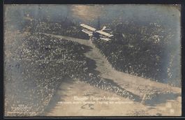 Foto-AK Sanke Nr. 1027: Flugzeug von ein