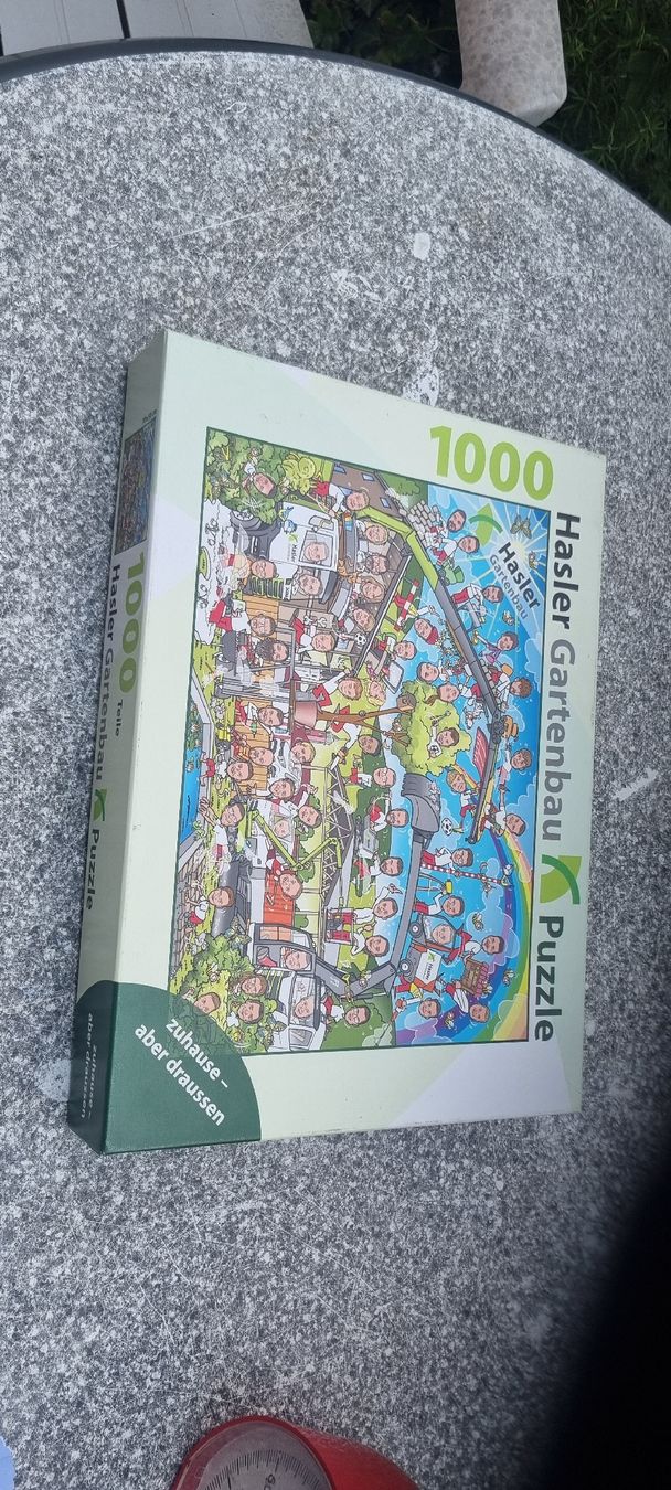 Puzzles: Hasler Gartenbau Puzzle 1000 Teile Neuware – D'occasion à Pratteln par mop_55gf