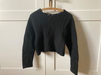 Karen Millen Pullover Wolle 34 XS schwarz