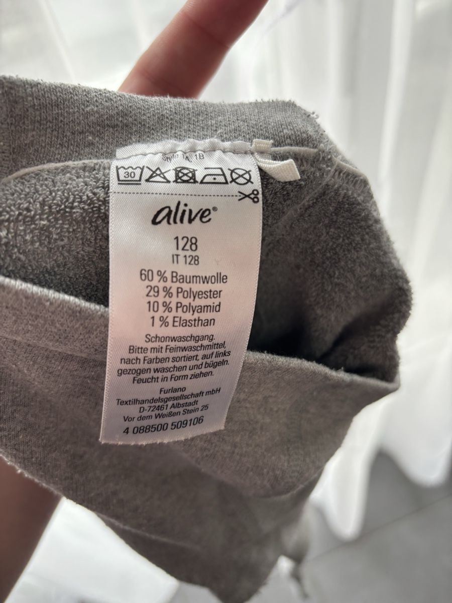 Calze & Collant: Warme Leggings, Gr. 122/128, Grau – Usato da Herzogenbuchsee venduto da MoLa85 1