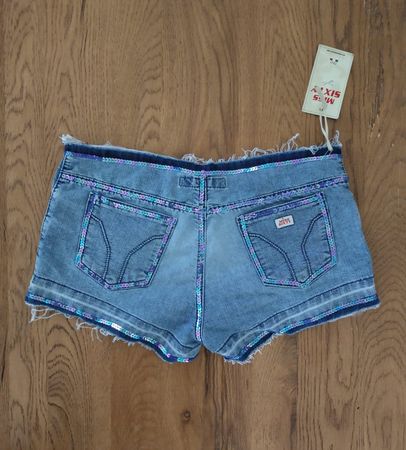 Y2K rare Miss Sixty hotpants Ether Gr. 27 Inch NEU