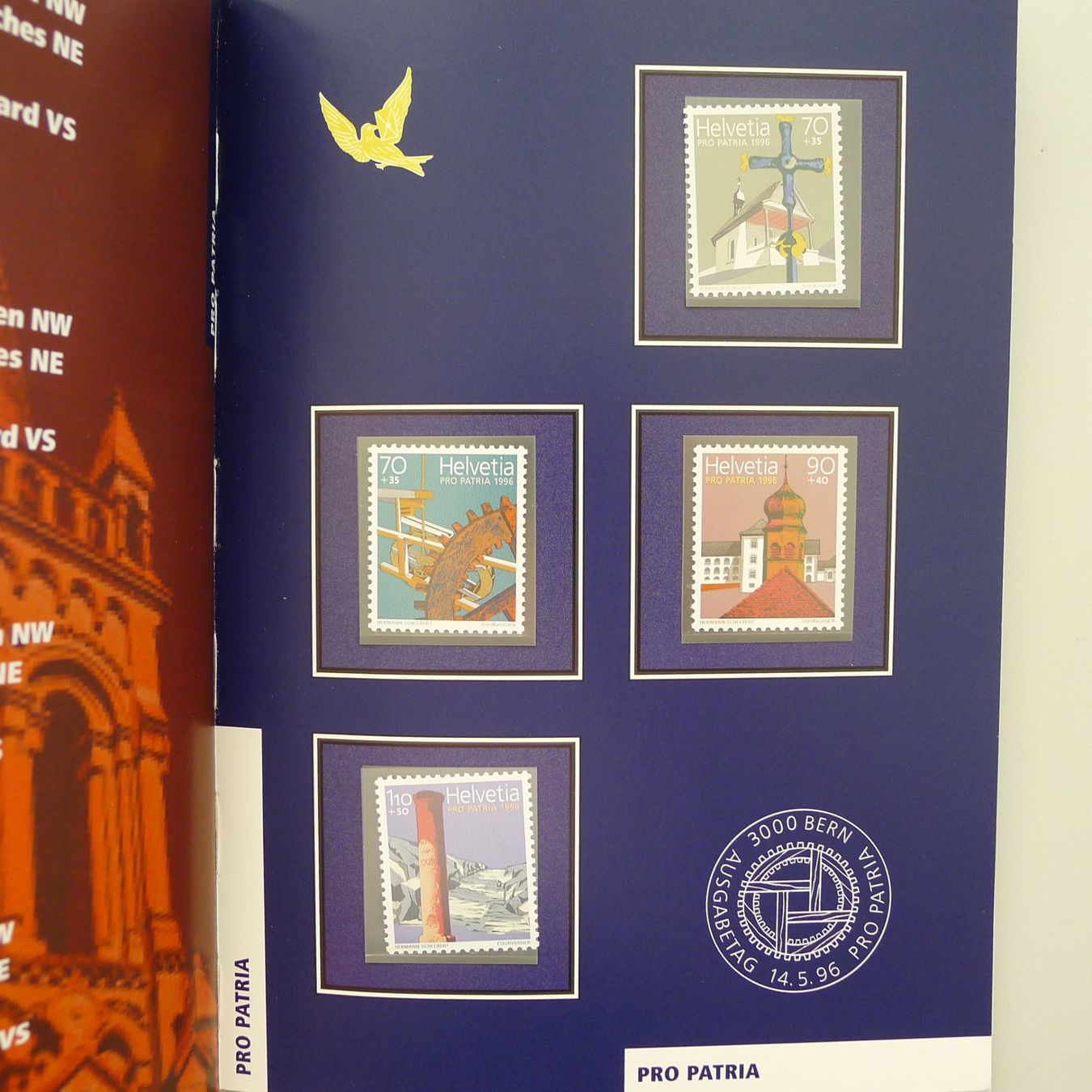 Tutti i francobolli: 1996: Jahresbuch komplett postfrisch **. – Usato da Sursee venduto da Luzernerraute 2