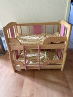 Puppenhochbett aus Holz