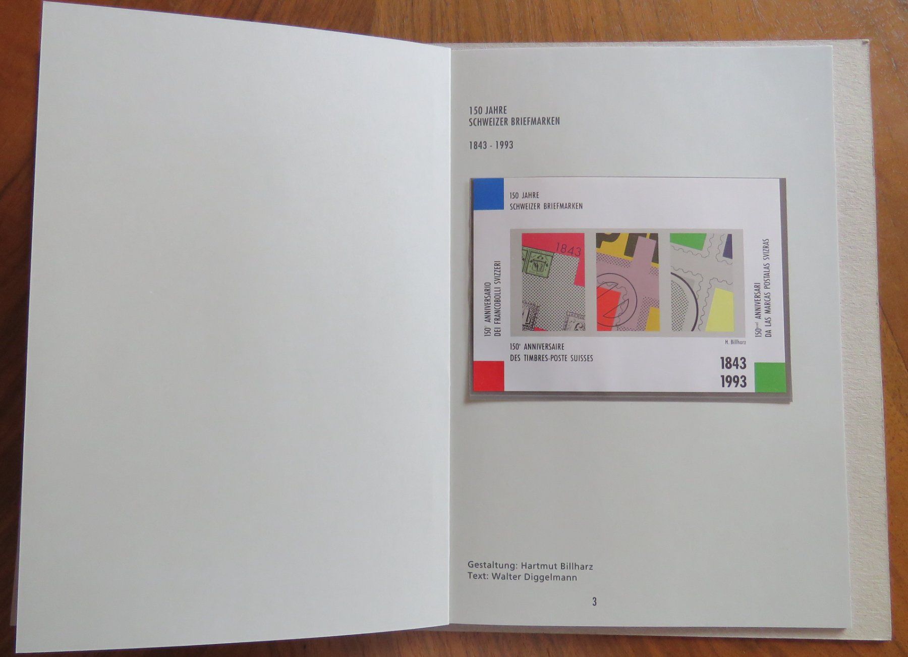 Alle Briefmarken: 150 Jahre Schweizer Briefmarken 1843 - 1993, postfrisch – Gebraucht aus Kreuzlingen von Koi4 1