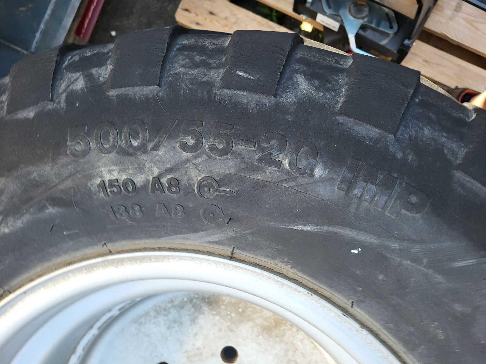 Pneumatici & Ruote complete: Räder 500/55-20 – Usato da Giswil venduto da Hans83 2