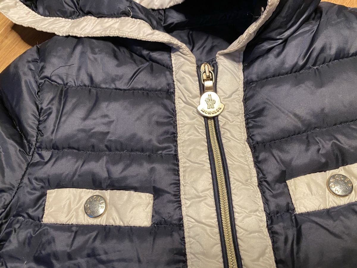 Moncler Jacken & Mäntel: Moncler Mädchen leichte Übergangsjacke Gr. 12-18M – Gebraucht aus Genthod von Tidus04 3