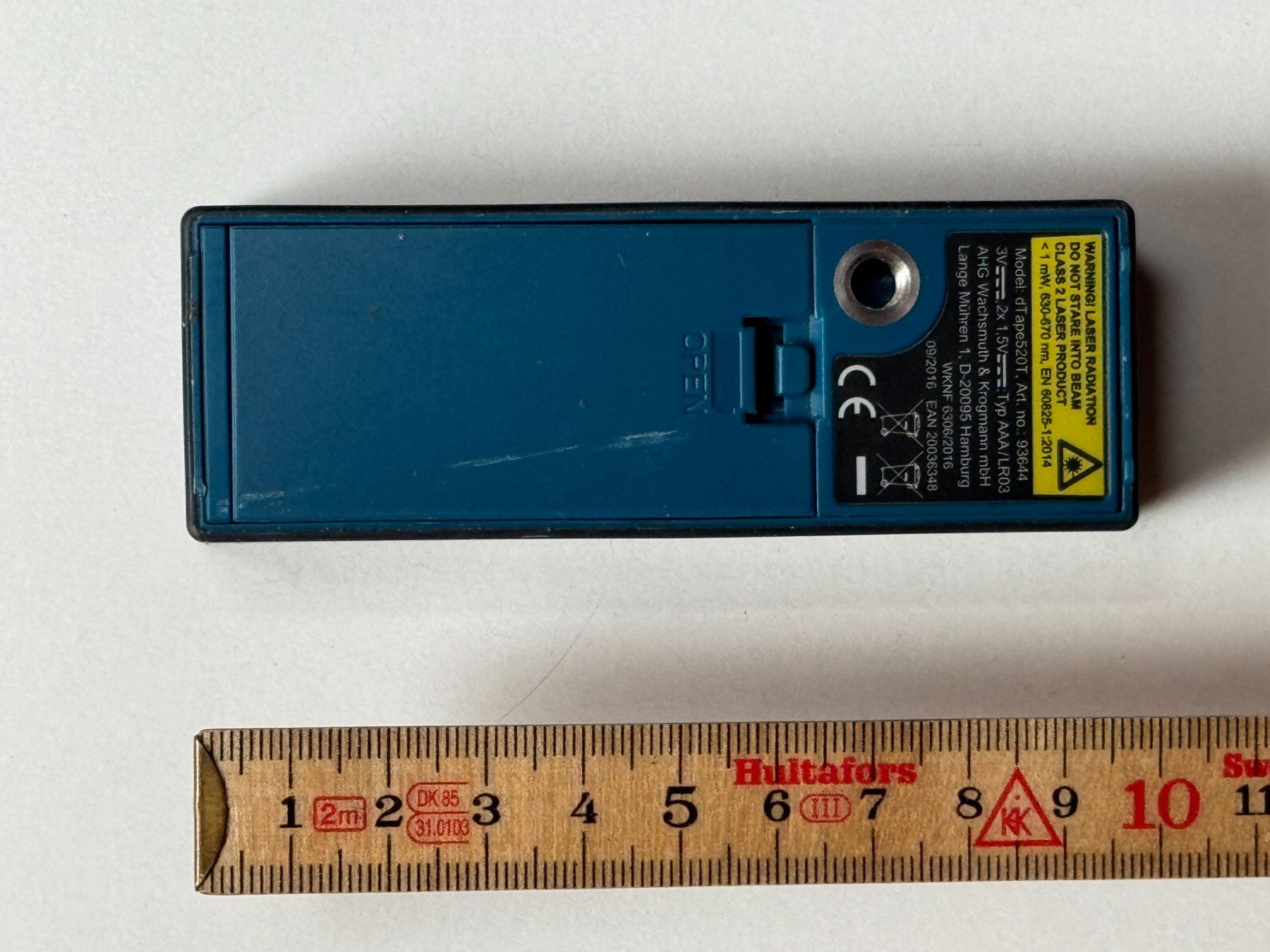 Laserliner Misurare: Laser Messgerät WORKZONE Typ: dTape520T – Usato da Ins venduto da funkflieger 4
