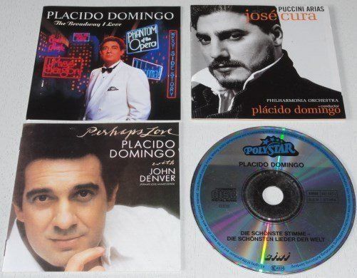 CD: 4CD's- Placido Domingo feat. "Perhaps Love" with John Denver – Usato da Unterbäch VS venduto da diquq