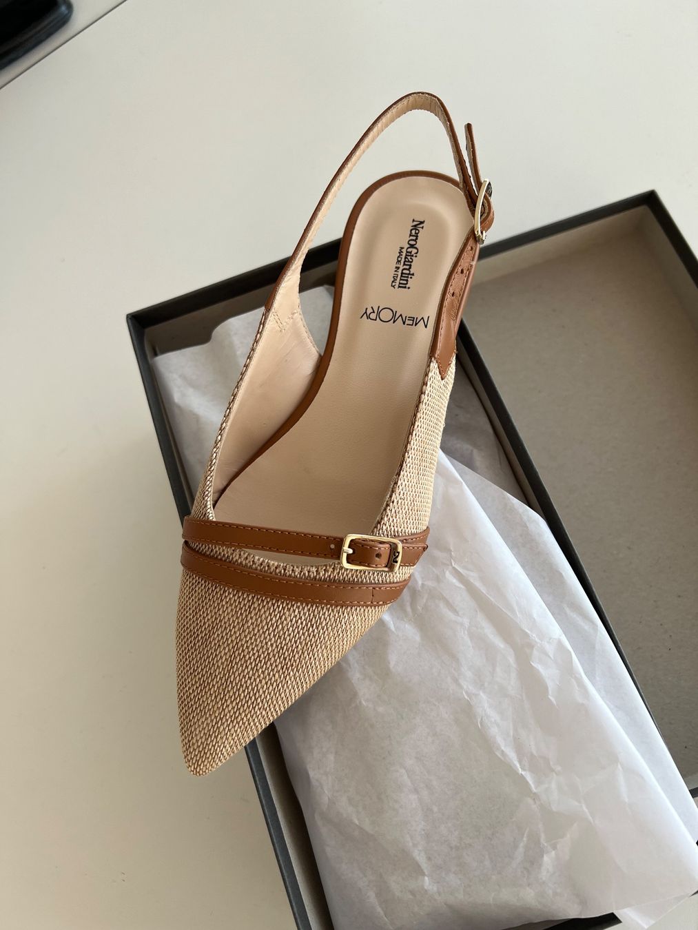 Chaussures femmes: NeroGiardini Pumps Gr.37 Leder-Textil – Neuf (Voir description) à Biberist par Aboridschi 2