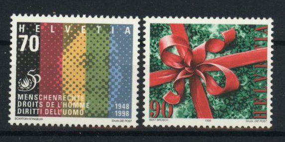Tutti i francobolli: 1998, Sonderpostmarken  ** (1) – Usato da Willisau venduto da Vollstempel