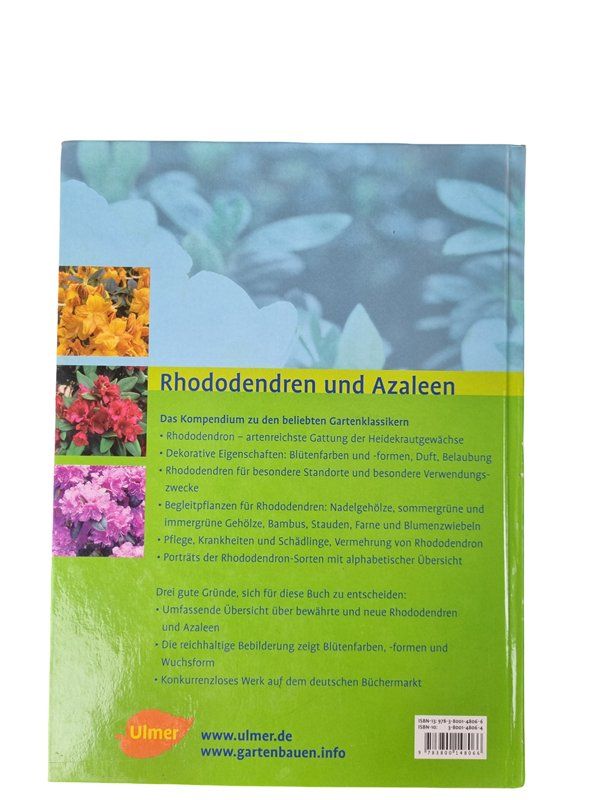 Libri: ANDREAS BÄRTELS Buch Rhododendren – Usato da Wangen b. Olten venduto da Restwert_Wangen 1