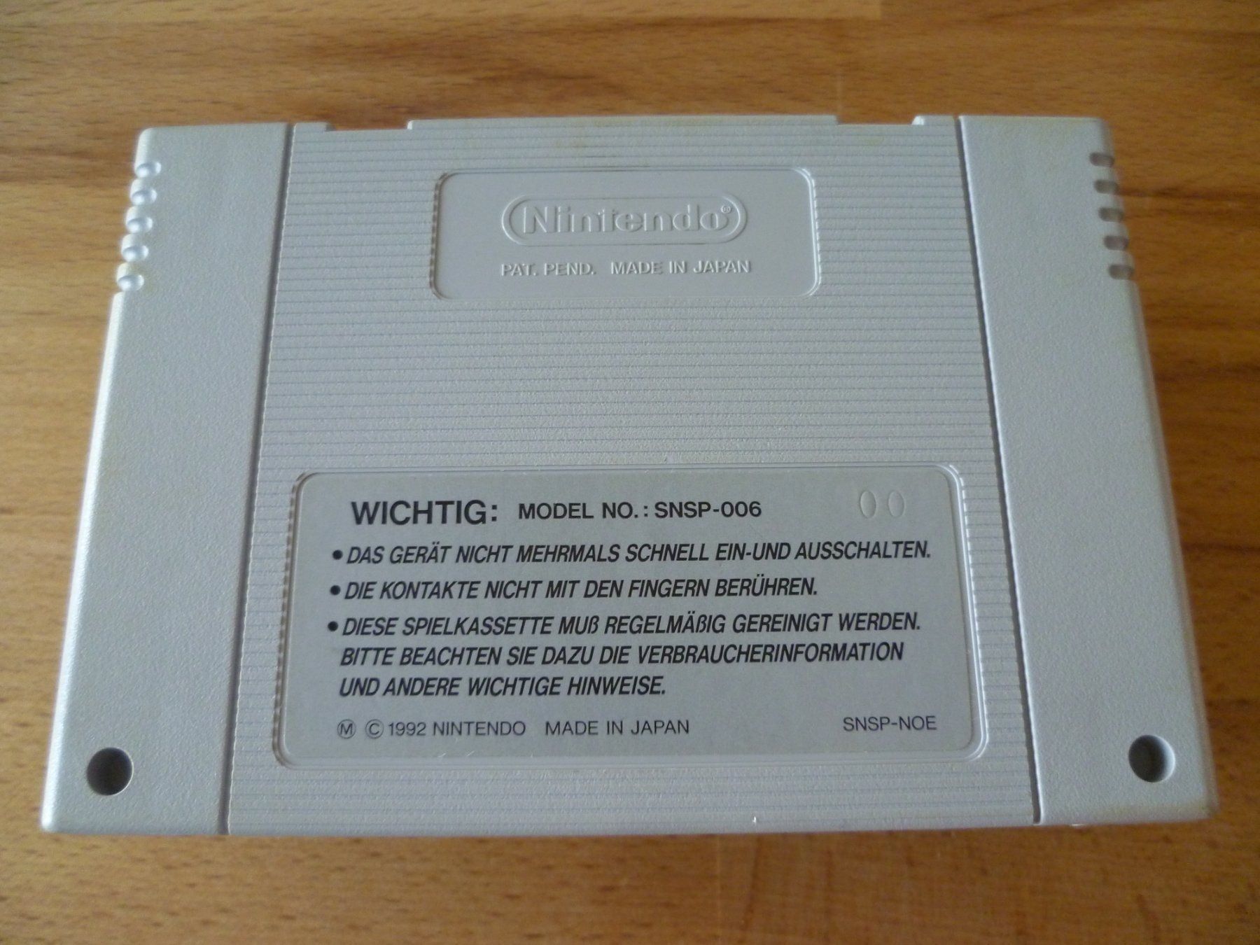 Nintendo Giochi: James Bond Jr. - Super Nintendo SNES – Usato da Thalwil venduto da ranx 1