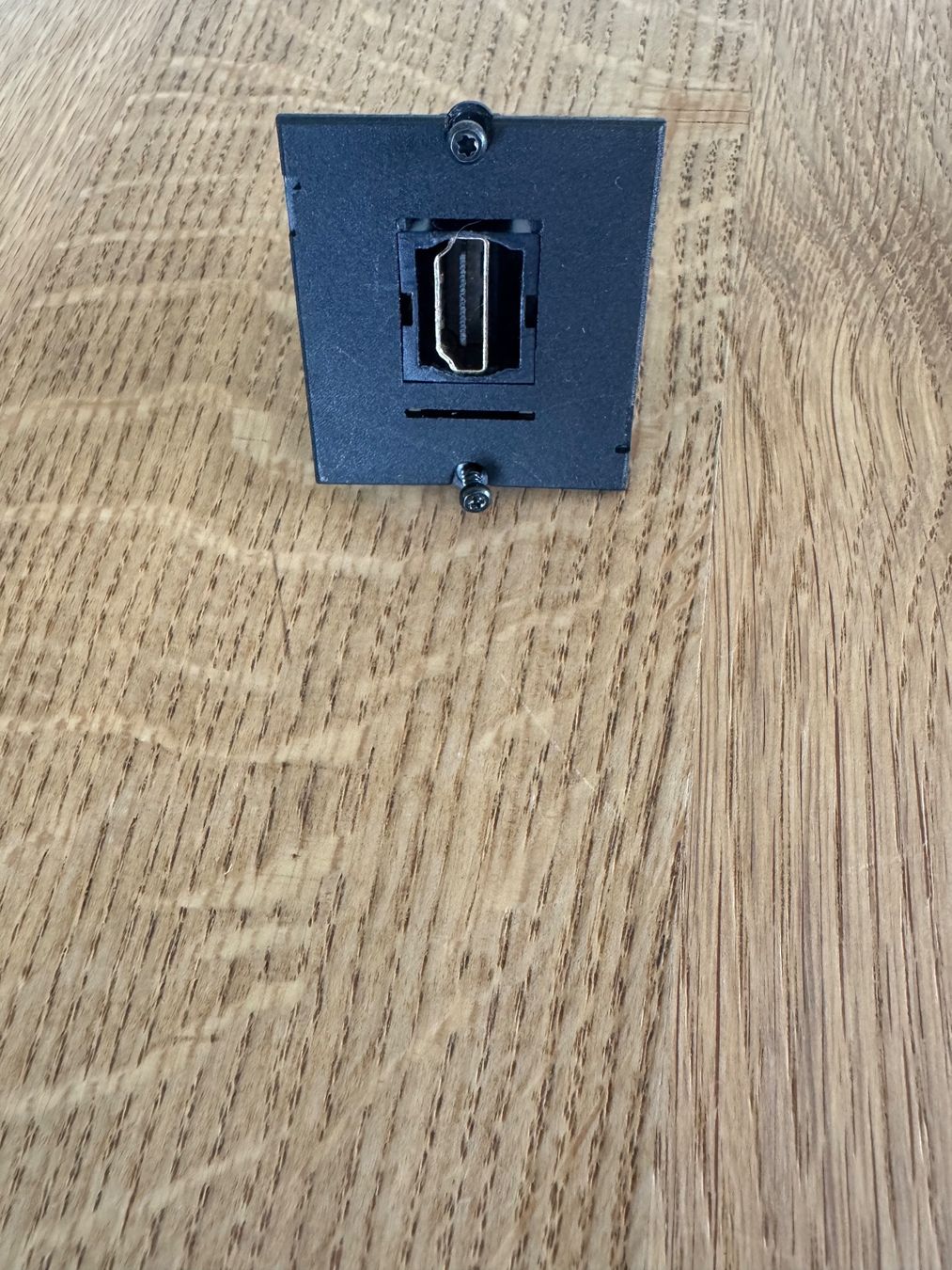 Spine: Bachmann HDMI Durchführung mit Abdeckplatte – Usato da Weinfelden venduto da rizzla360 3