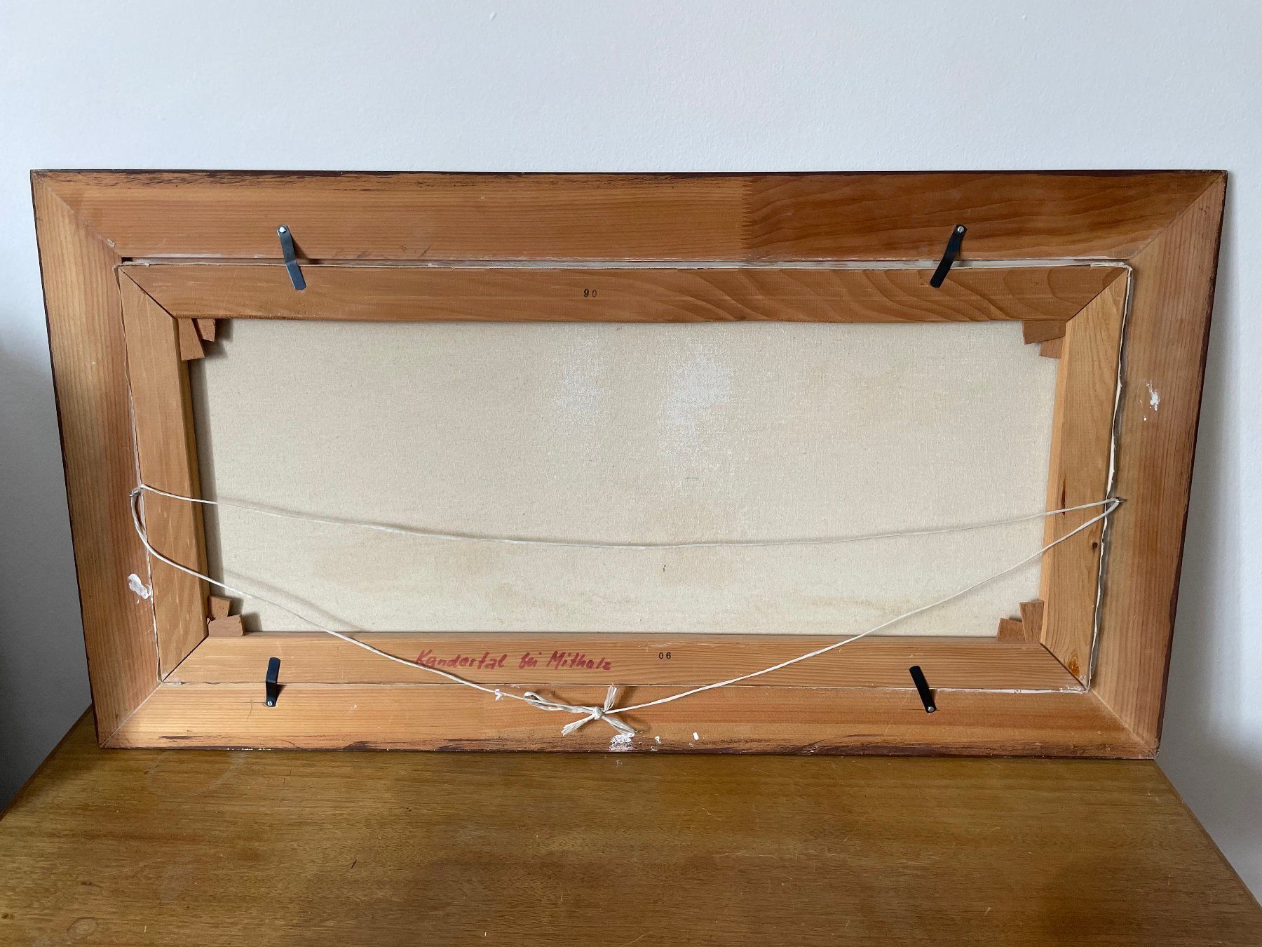 Gemälde: Originales Ölgemälde Walter Buess Kanderthal bei Mitholz – Gebraucht aus Münchenbuchsee von hamama18 3