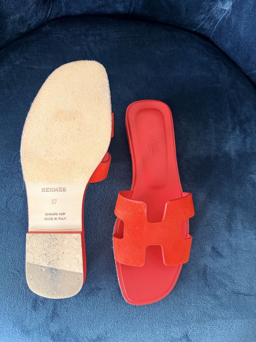 Hermès Damenschuhe: Sandali Hermes Oran Rosso corallo – Neu (gemäss Beschreibung) aus Lugano von fer_ckb9 6