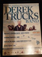 Derek Trucks Band Konzertplakat Hawaii Tour 2007