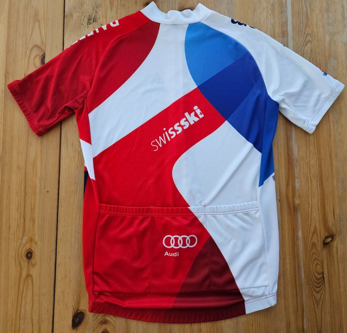 Odlo Canottiere & Pantaloni: Radtrikot - Odlo - Swiss Ski - M – Usato da Genève venduto da 4lex3i 2