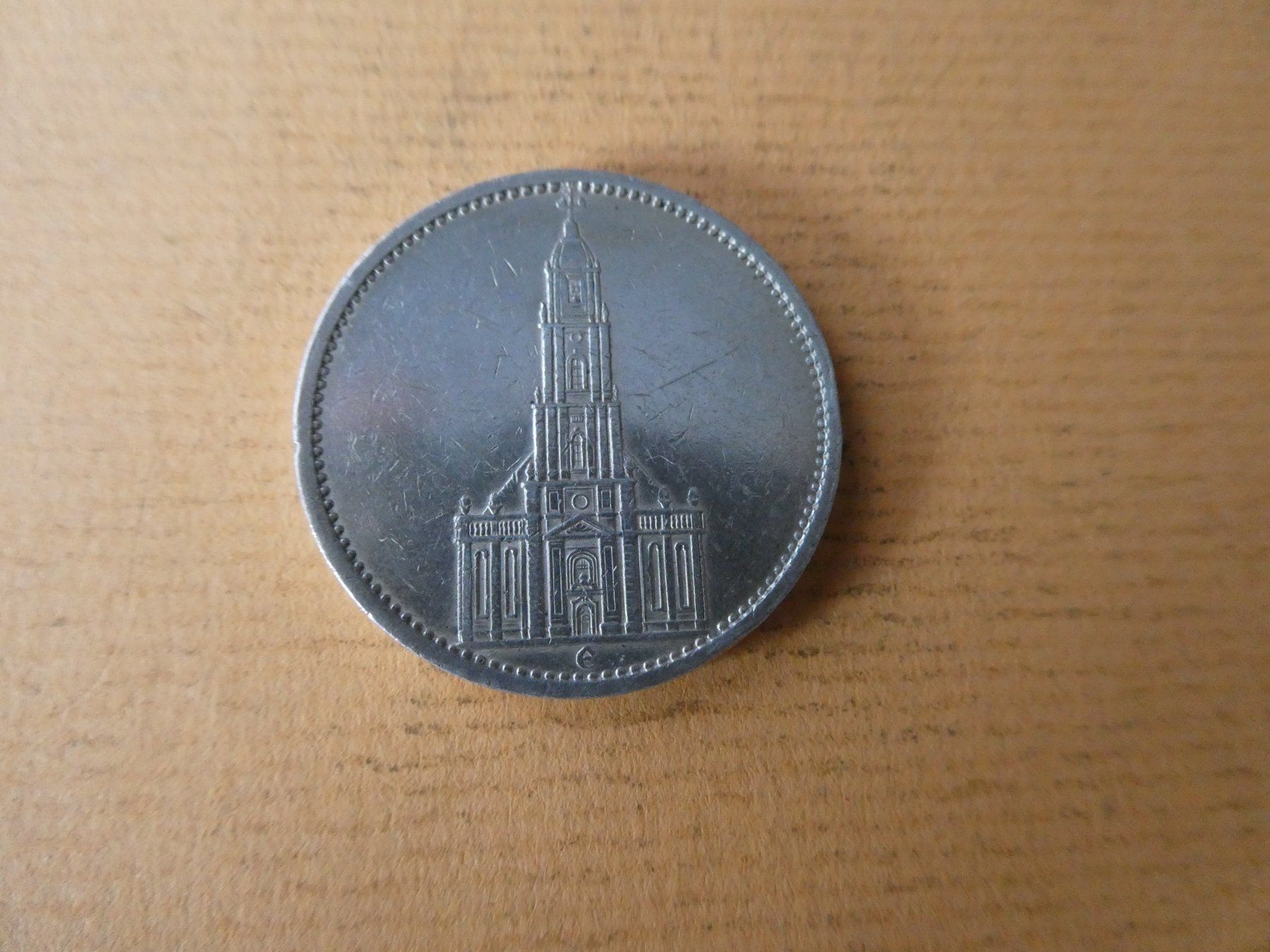 Toutes les monnaies: Dt. Reich 1934 E, 5 Reichsmark - Silber – D'occasion à Hinterforst par Rohusri