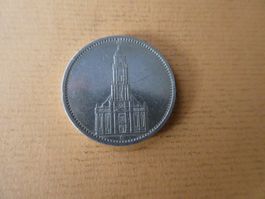 Dt. Reich 1934 E, 5 Reichsmark - Silber