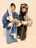 Schwarzenberger Krippenfiguren 55 cm gross, heilige Familie