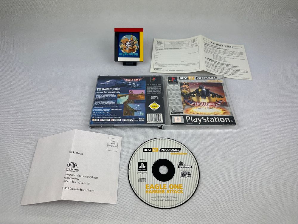 Playstation1 PSX PS1 Eagle One Harrier Attack (Gebraucht) in Kappel SO ...