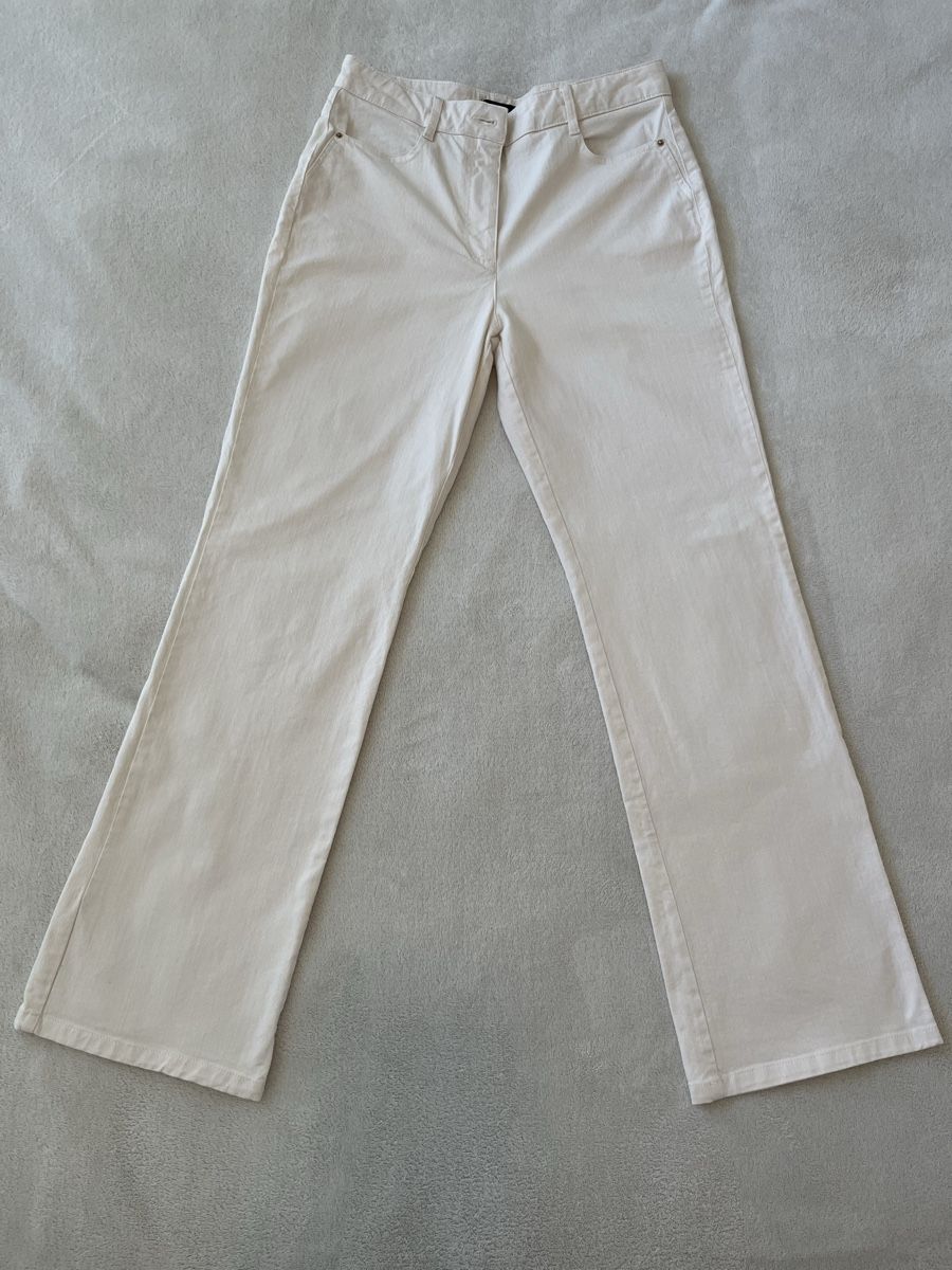Caroll Jeans: Jeans blanc cassé Caroll T38 – Gebraucht aus Chêne-Bougeries von lis_cww5