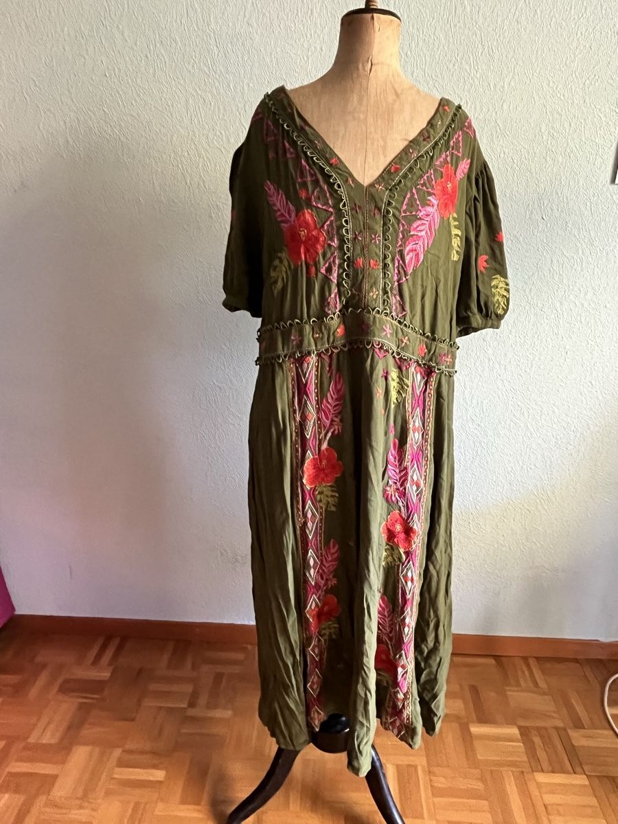 Kleider: Robe brodée monsoon T50 – Neu (gemäss Beschreibung) aus Genève von ct_fqr8