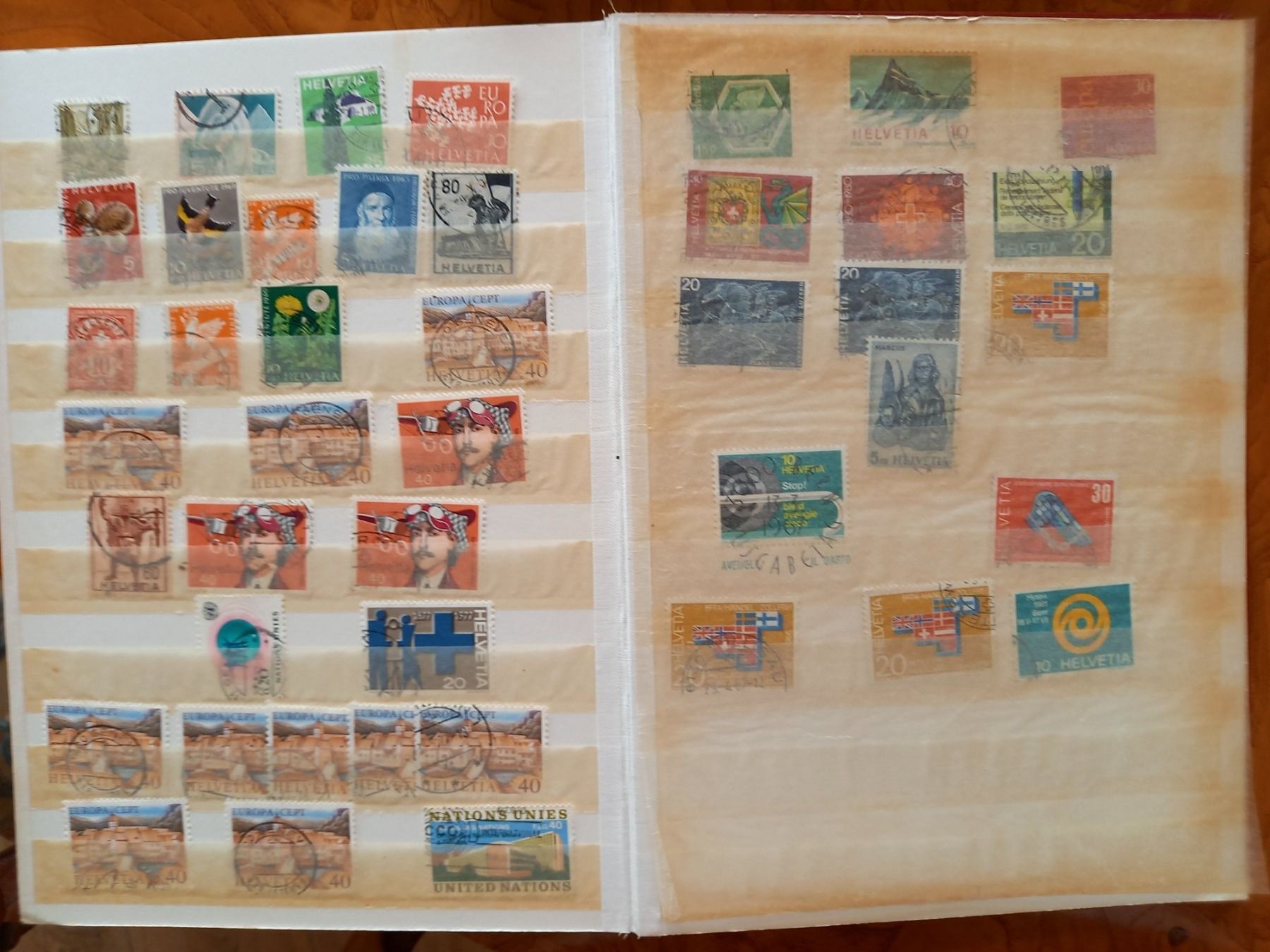 Alle Briefmarken: petites collection de timbre-poste Europe – Gebraucht aus Lausanne von leneko 3