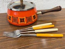 Vintage Fonduegabel Wengerinox - 4er Set