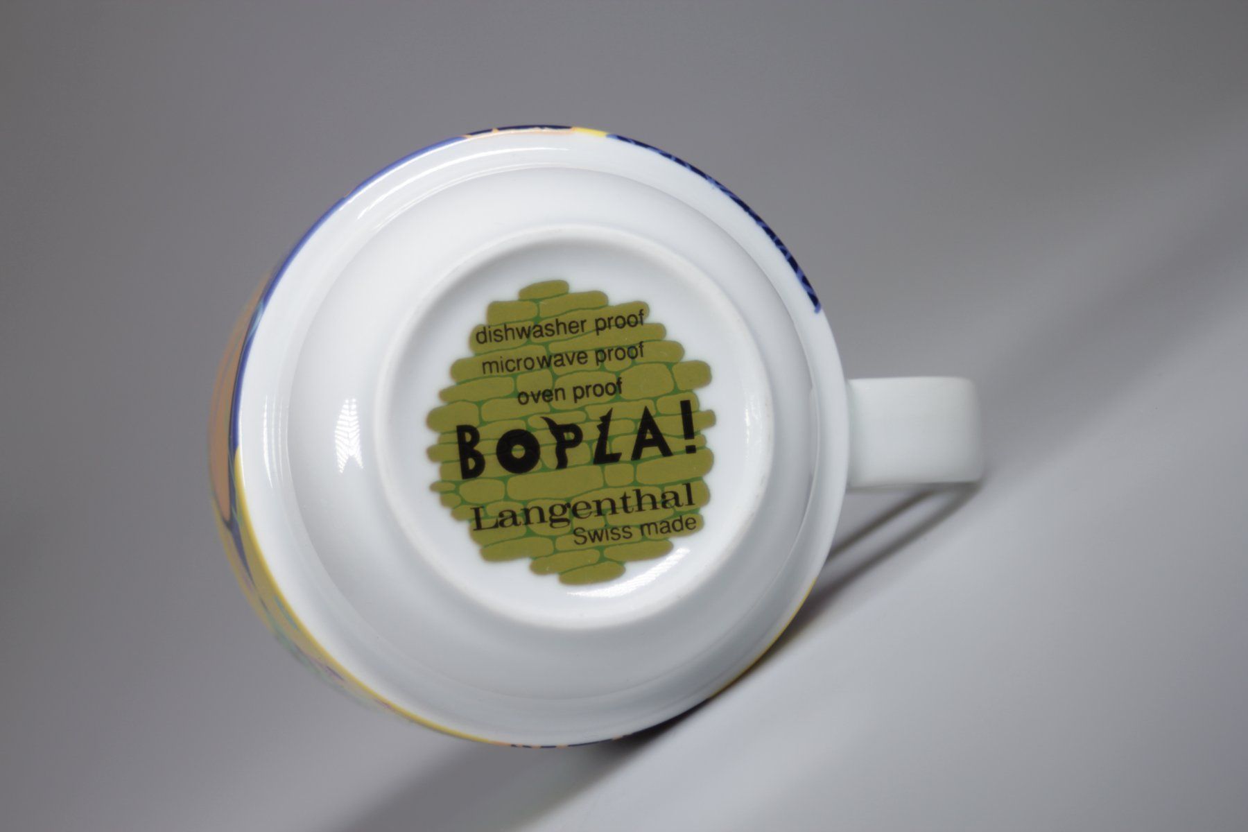 Bopla Tassen: Bopla Langenthal Tasse Swiss Made – Gebraucht aus Basel von IRMAundFRED 2