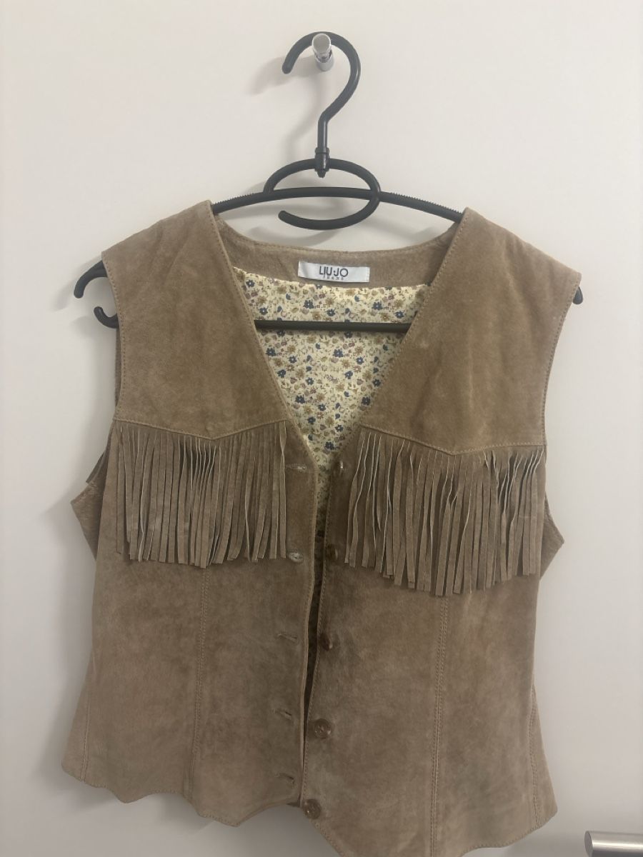 Liu Jo Gilets & Westen: Liu Jo Wildleder Gilet Gr. 44 – Neu (gemäss Beschreibung) aus Feusisberg von LadyLook
