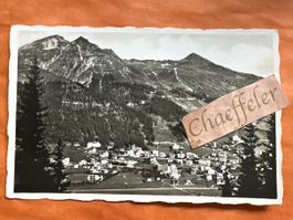 1942  Davos, Teilansicht gegen Schiahorn u. Weissfuhjoch