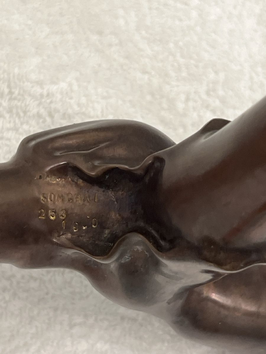 Sculture & Statue: Bronzefigur "Somchai", Kunstobjekt, Deko! – Usato da Zürich venduto da Privat_13 2