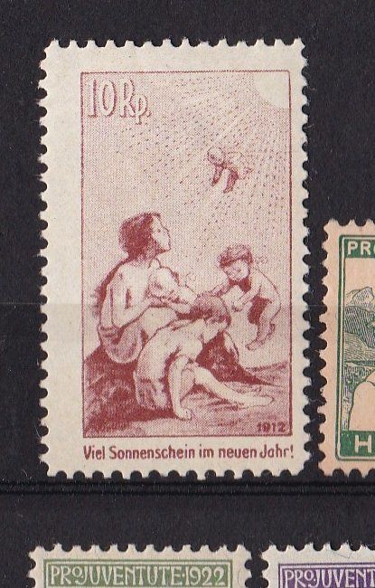 Alle Briefmarken: Pro Juventute Briefmarken Lot, postfrisch ab Vorläufer – Gebraucht aus Münchwilen AG von Nesar 3