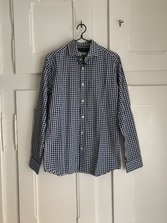 JACK & JONES - Hemd schwarz-weiss kariert M