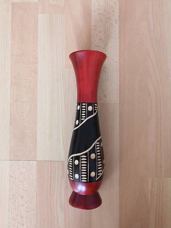 Vasi & Recipienti: Holzvase aus Thailand – Usato da Rothenburg venduto da RaSab