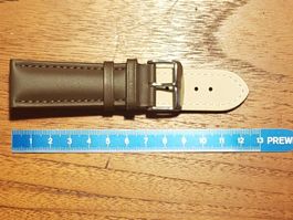 24mm Bracelet de montre en cuir