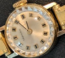 TARNAN Damenuhr Goldfarben mit Armband