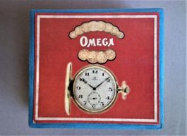 Omega Taschenuhr Box Etui Uhrenbox Montre de Poche Gousset