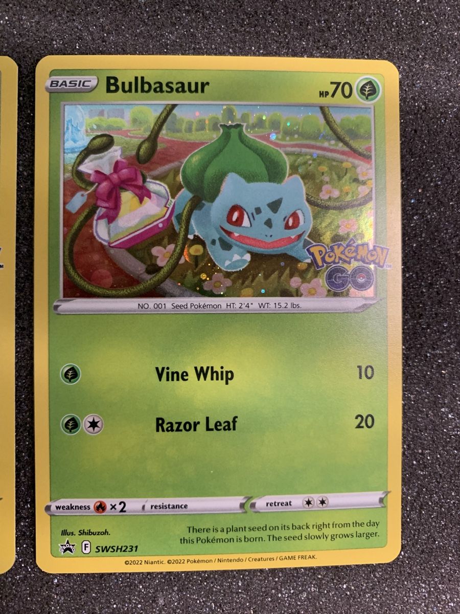 Pokémon Carte collezionabili: Charmander, Squirtle, Bulbasaur PROMO GO – Usato da Bironico venduto da ars_z6lb 5