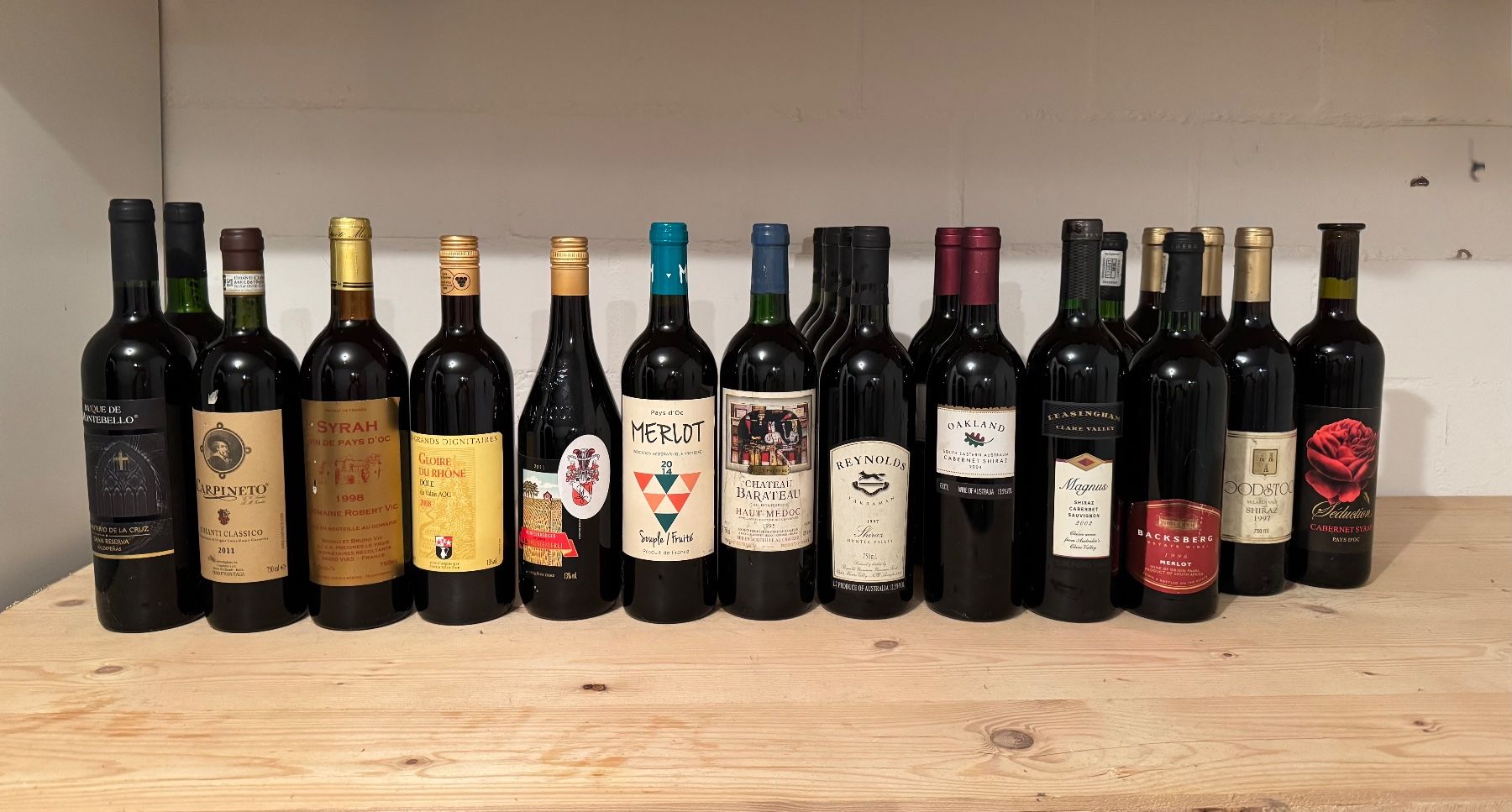 Vino: Weinsammlung mit 93 Flaschen – Nuovo (secondo la descrizione) da Volketswil venduto da CHEF2222 4